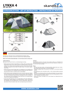 Manual Skandika Lykka 4 Tent