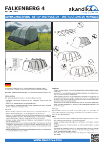 Manual Skandika Falkenberg 4 Tent