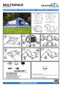 Manual Skandika Multispace Tent
