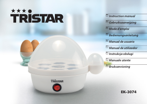 Manual Tristar EK-3074 Fogão do ovo