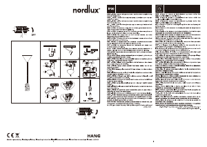 Εγχειρίδιο Nordlux Hang Λαμπτήρας