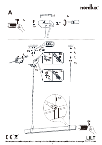 Návod Nordlux Lilt Svietidlo