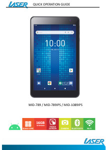 Manual Laser MID-789 Tablet