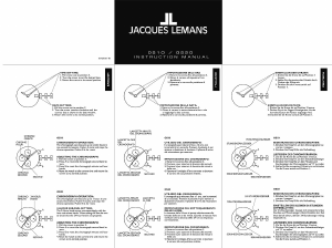 Handleiding Jacques Lemans 1-1258 Porto Horloge
