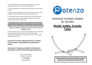 Instrukcja Potenza Indela Hamak
