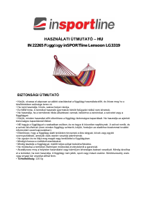 Használati útmutató inSPORTline IN 22265 Függőágy