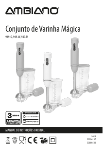 Manual Ambiano 949-W Varinha mágica