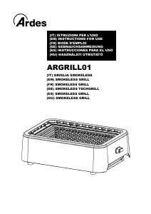 Manual Ardes ARGRILL01 Barbecue