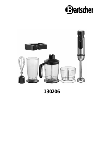 Bedienungsanleitung Bartscher 130206 Stabmixer