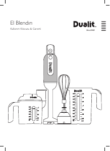 Kullanım kılavuzu Dualit 88910 El blenderi