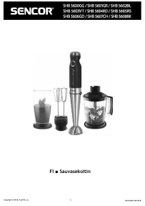 Käyttöohje Sencor SHB 5608BK Sauvasekoitin
