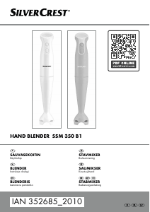Käyttöohje SilverCrest IAN 352685 Sauvasekoitin