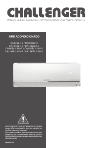 Manual de uso Challenger CA 12KBL1-2 Aire acondicionado