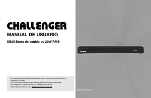 Manual de uso Challenger SB 20 Altavoz