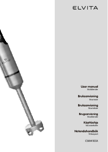 Handleiding Elvita CSM4103X Staafmixer