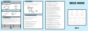 사용 설명서 하츠 DSM-90S 쿠커 후드