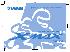 Bedienungsanleitung Yamaha X-max (2010) Roller