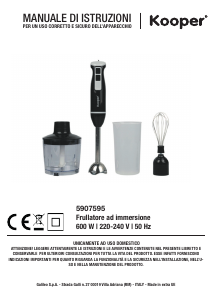 Handleiding Kooper 5907595 Staafmixer
