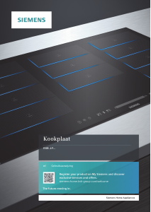 Handleiding Siemens EX875LYV1EB Kookplaat