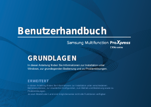 Bedienungsanleitung Samsung ProXpress C3060FR Multifunktionsdrucker