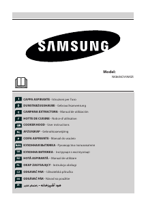 Manuale Samsung NK86NOV9MSR Cappa da cucina
