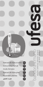 Manual de uso Ufesa BP4541 Batidora de mano