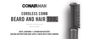Manual Conair CR330CM Hair Styler