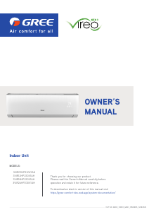 Handleiding Gree 3VIR18HP230V1AH Airconditioner