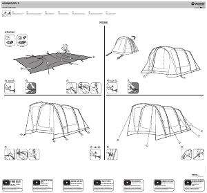 Manual Outwell Ashwood 3 Tent