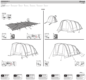 Manual Outwell Greenwood 4 Tent