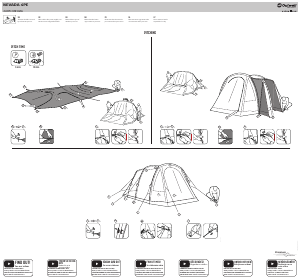 Manual Outwell Nevada 4PE Tent