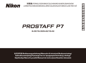 Manuale Nikon Prostaff P7 8x42 Binocolo