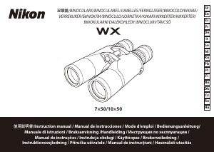 Mode d’emploi Nikon WX 10x50 Jumelles
