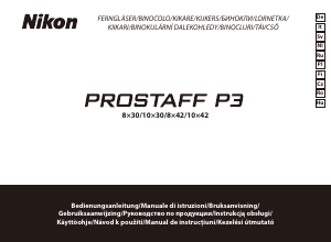 Bedienungsanleitung Nikon Prostaff P3 8x42 Fernglas