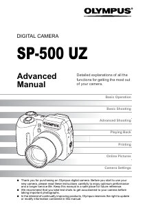 Handleiding Olympus SP-500UZ Digitale camera