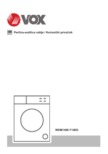 Priručnik Vox WDM1469-T14ED Perilica – sušilica