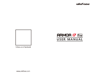 説明書 Ulefone Armor 17 Pro 携帯電話
