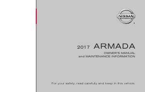 Handleiding Nissan Armada (2017)