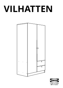 Manuale IKEA VILHATTEN Guardaroba