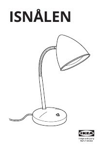 Kasutusjuhend IKEA ISNALEN Lamp