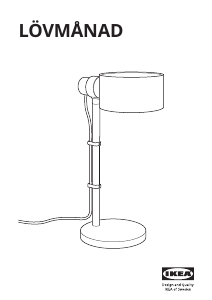 Bruksanvisning IKEA LOVMANAD Lampa