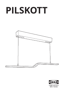 Mode d’emploi IKEA PILSKOTT (ceiling) Lampe