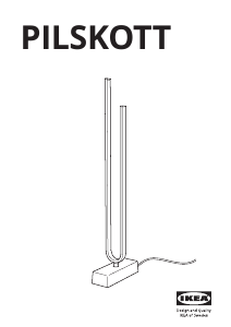 Manual IKEA PILSKOTT Lampă
