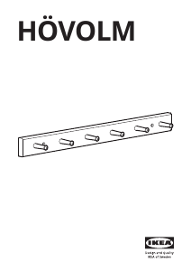 Manuale IKEA HOVOLM Appendiabiti