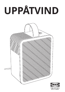 Instrukcja IKEA UPPATVIND Oczyszczacz powietrza