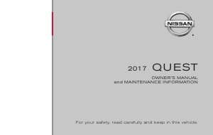 Handleiding Nissan Quest (2017)