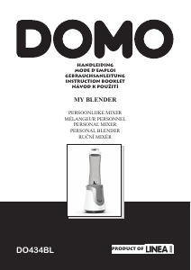 Manual Domo DO434BL Blender