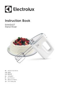 Handleiding Electrolux EHM3407 Handmixer