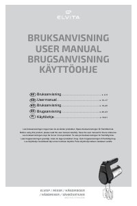 Brugsanvisning Elvita CEV4400X Håndmixer