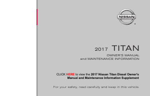 Handleiding Nissan Titan (2017)